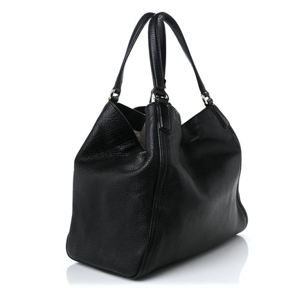 Gucci Pebbled Calfskin Medium Soho Shoulder Bag Black 3 of 13