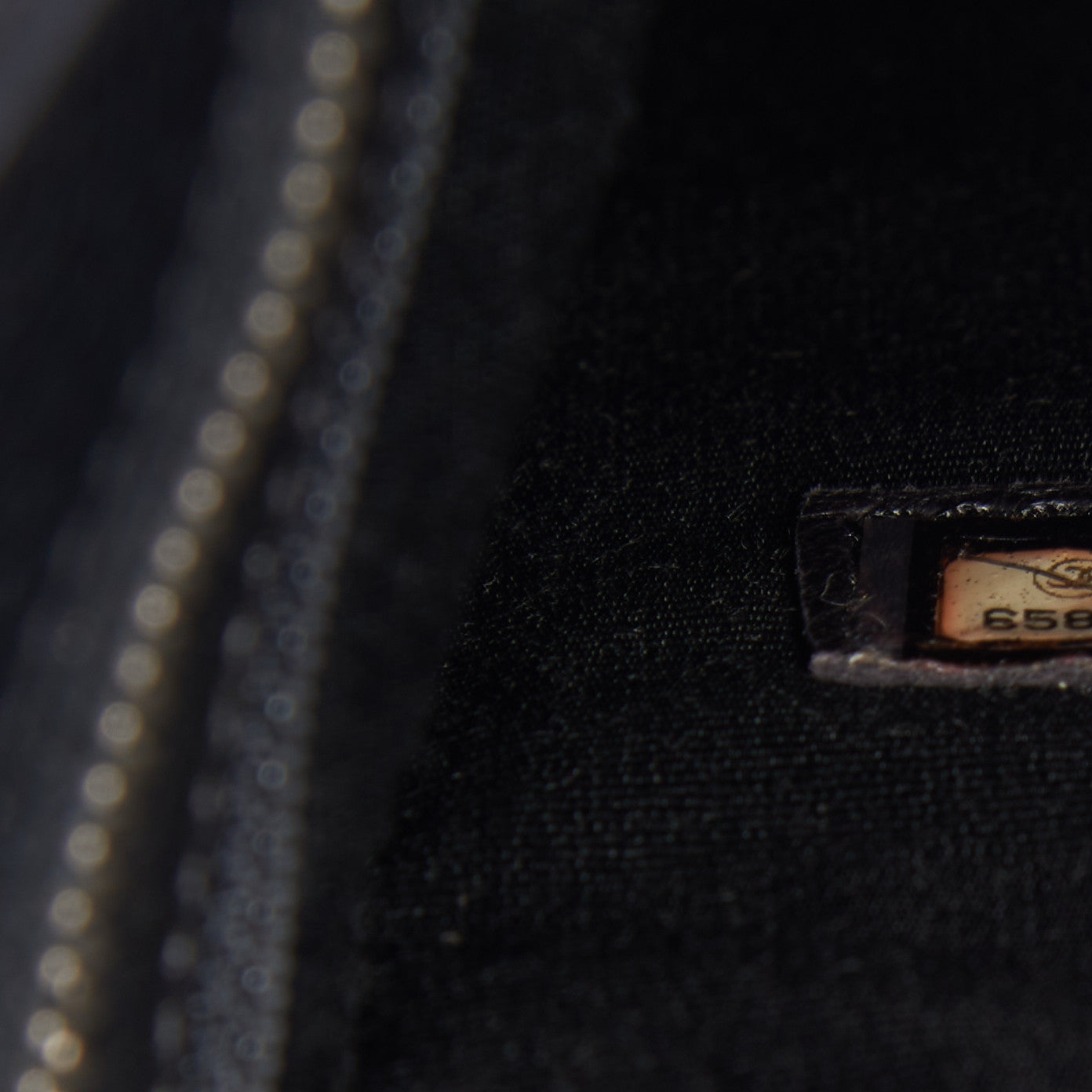 Caviar Quilted Medallion Tote Black