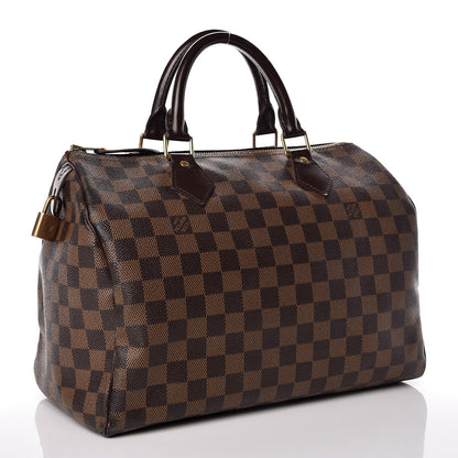 Louis Vuitton Damier Ebene Speedy 30 3 of 19