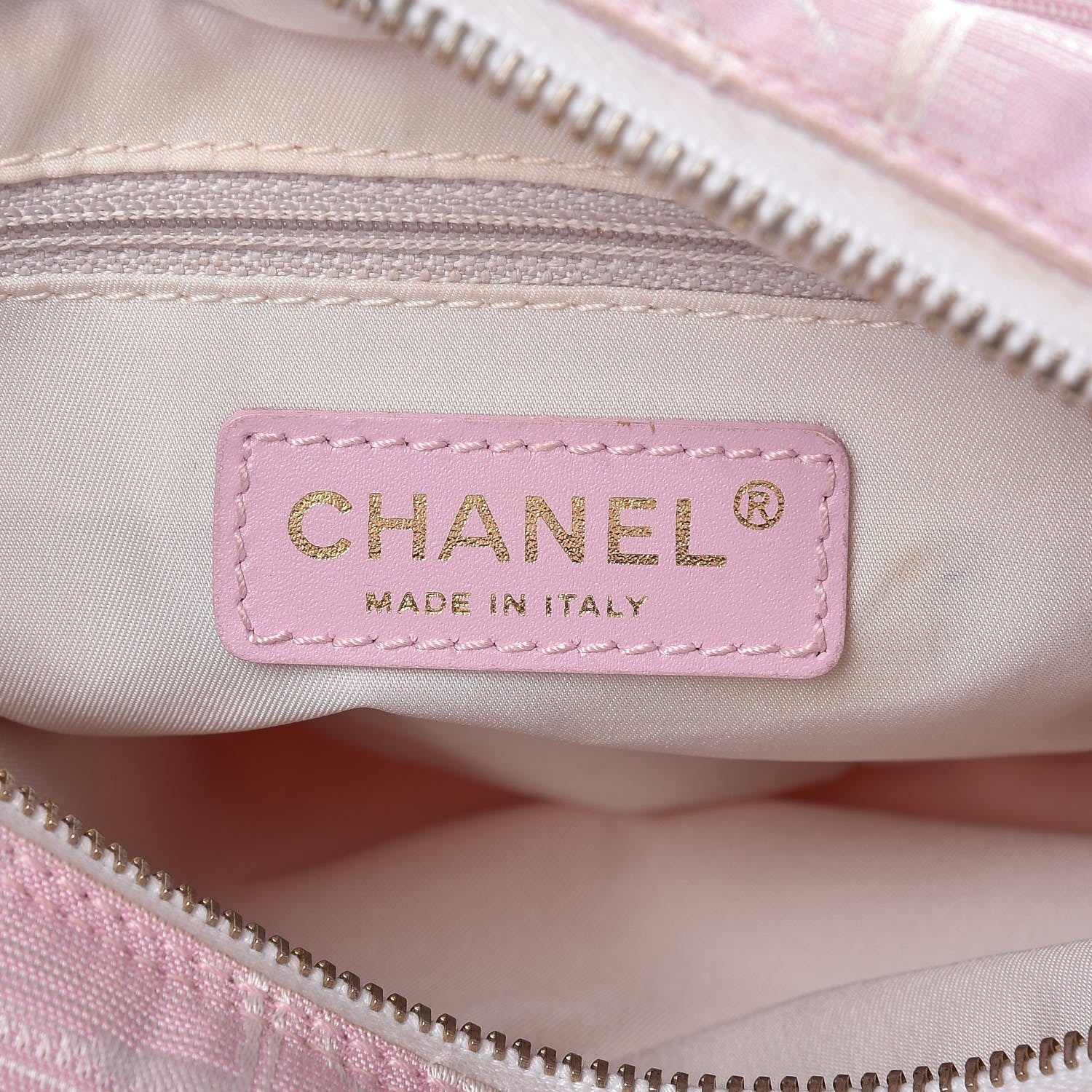 Chanel Nylon Travel Ligne Hobo Pink 6 of 10