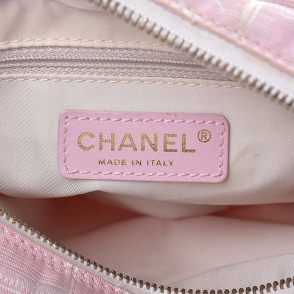 Chanel Nylon Travel Ligne Hobo Pink 6 of 10