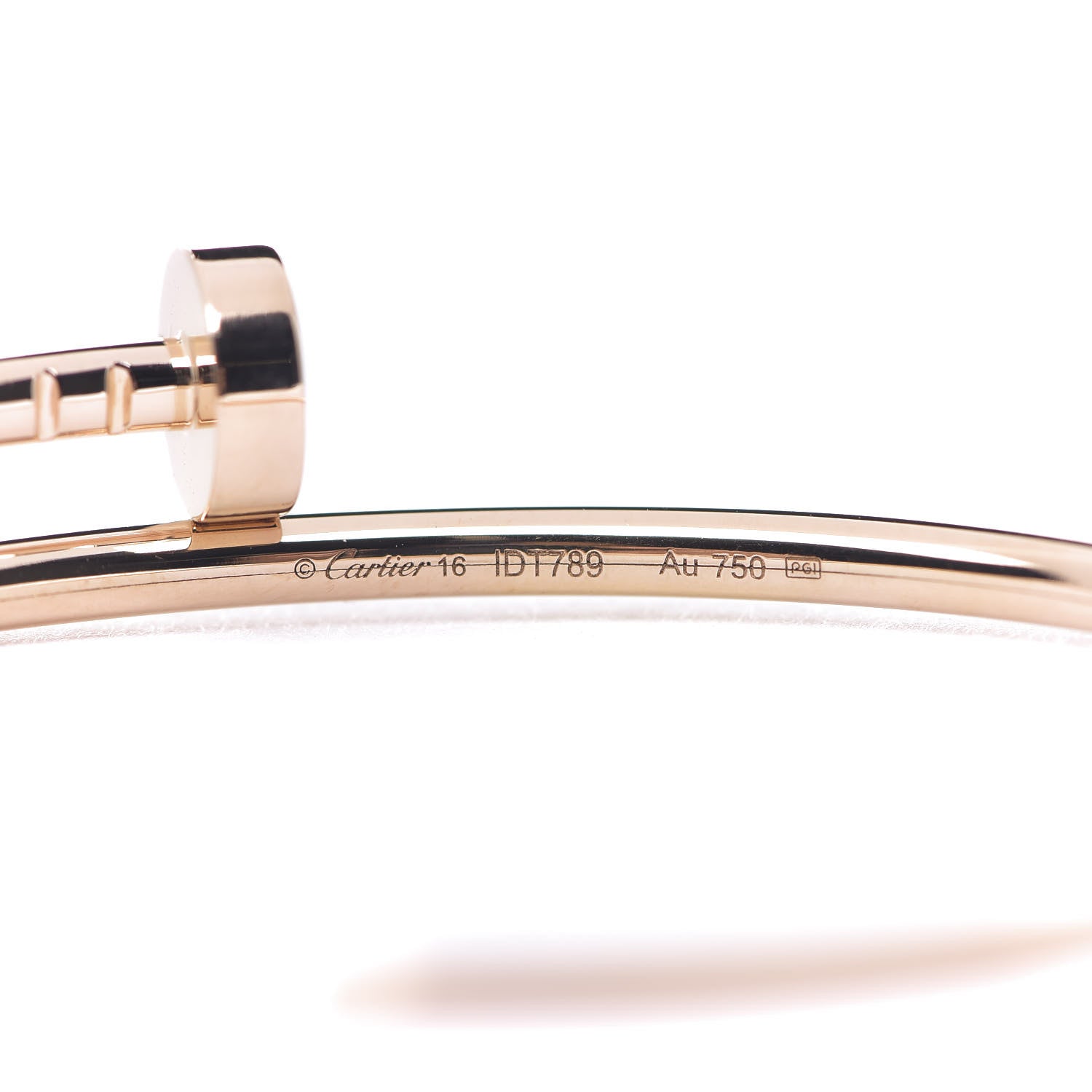 Cartier 18K Pink Gold Small Juste Un Clou Bracelet 16 3 of 3