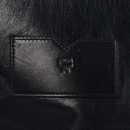 MCM Lambskin Mens Medium Killian Messenger Bag Black 11 of 14