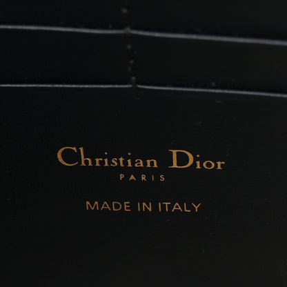 Christian Dior Oblique Saddle Chain Pouch Blue 6 of 10