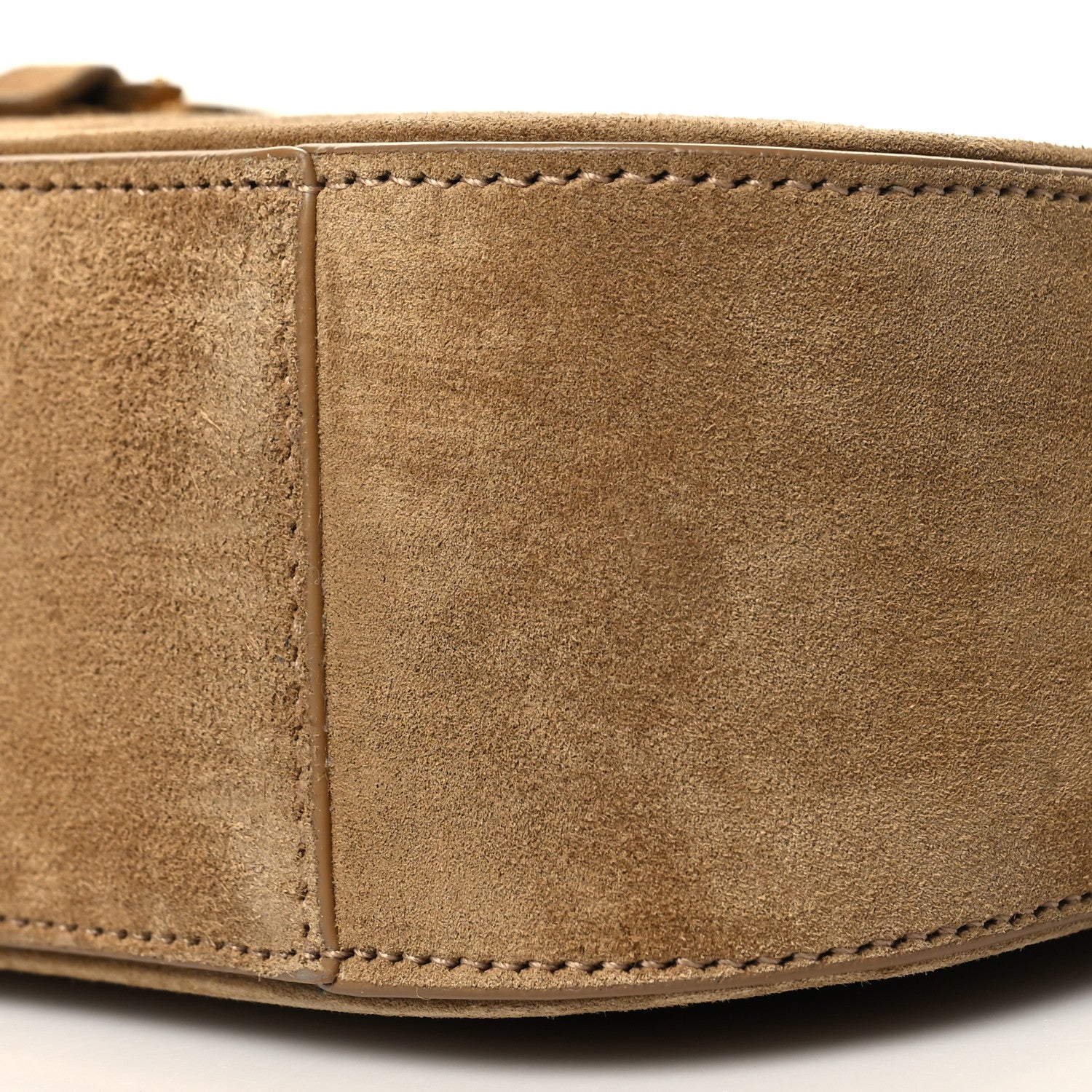 Saint Laurent Suede Calfskin Le 5 A 7 Hobo Beige 10 of 13