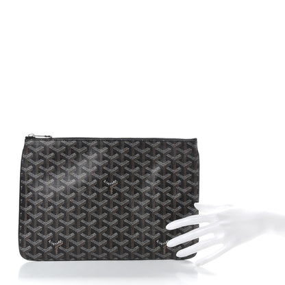 Goyard Goyardine Senat Pochette MM Black 2 of 7