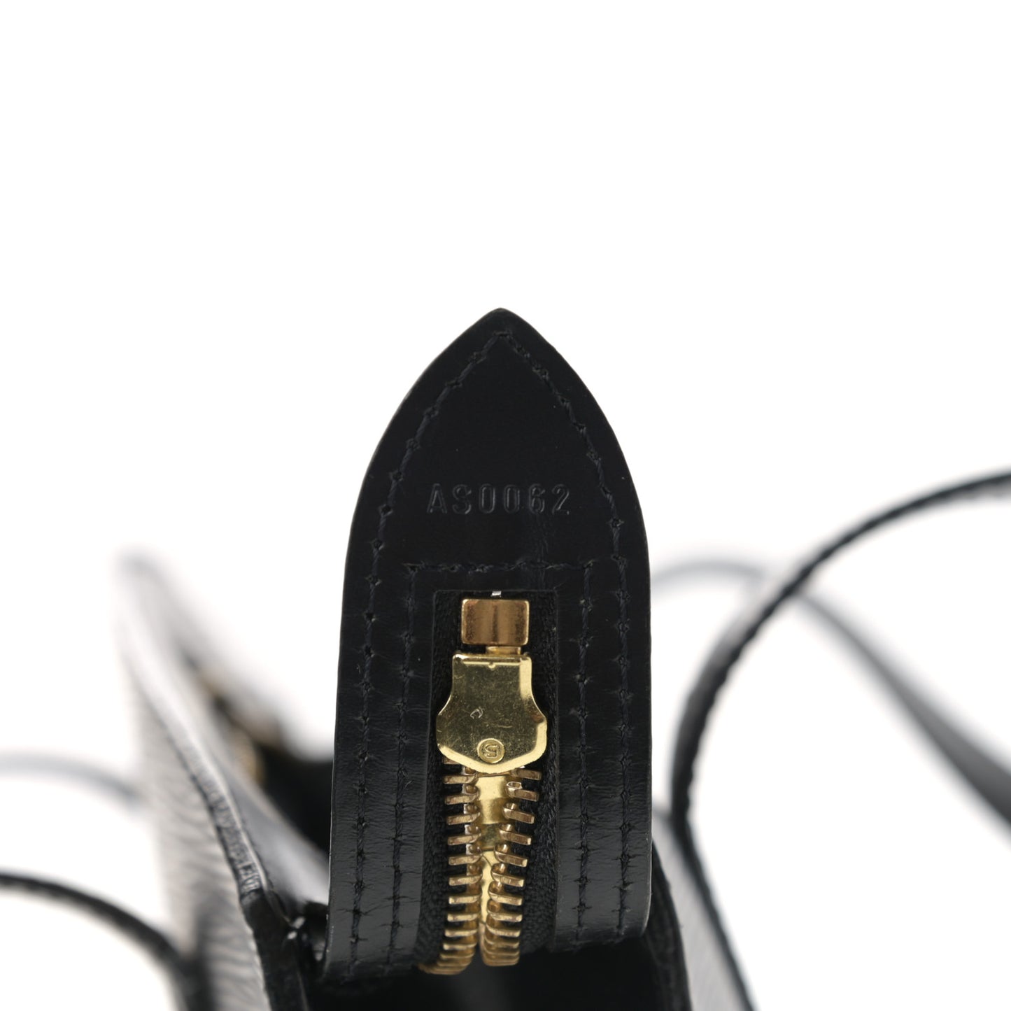 Epi Saint Jacques PM Long Straps Black