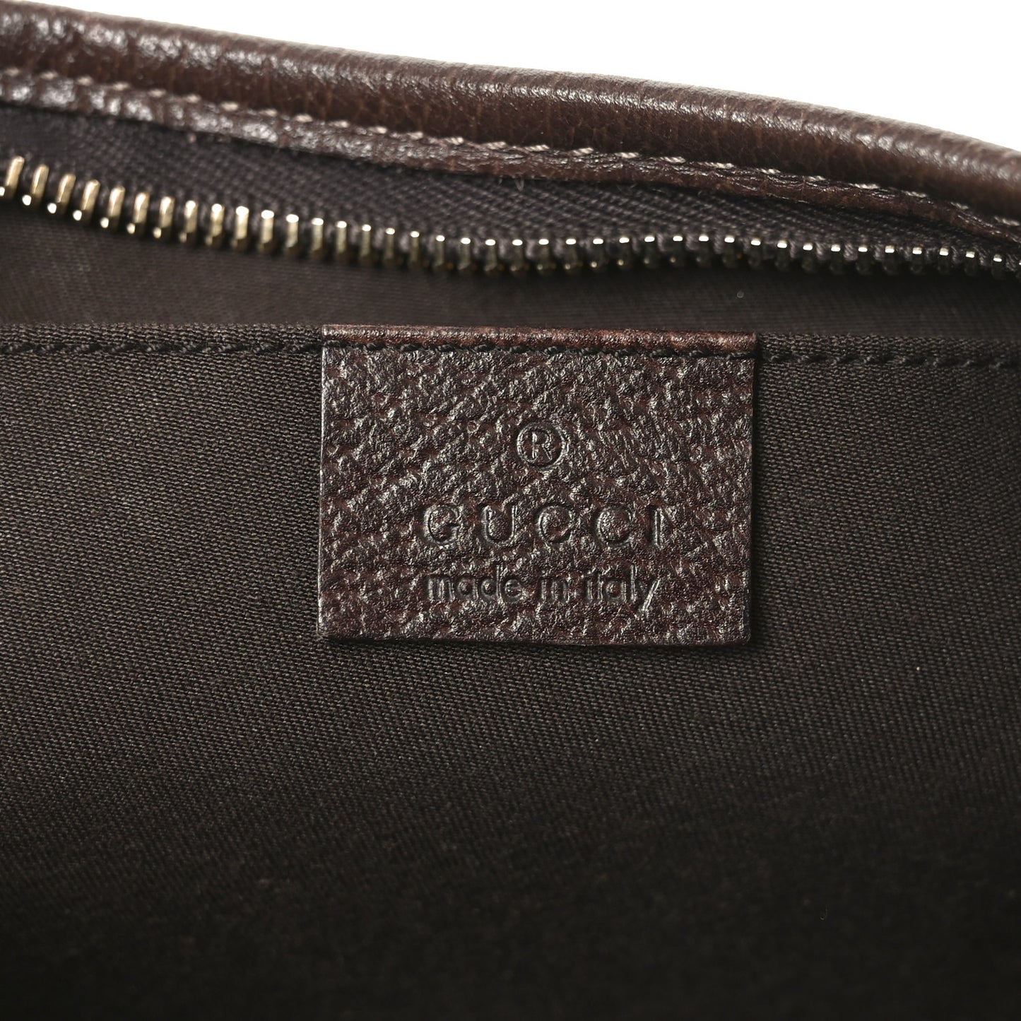 Monogram D Ring Abbey Pochette Brown