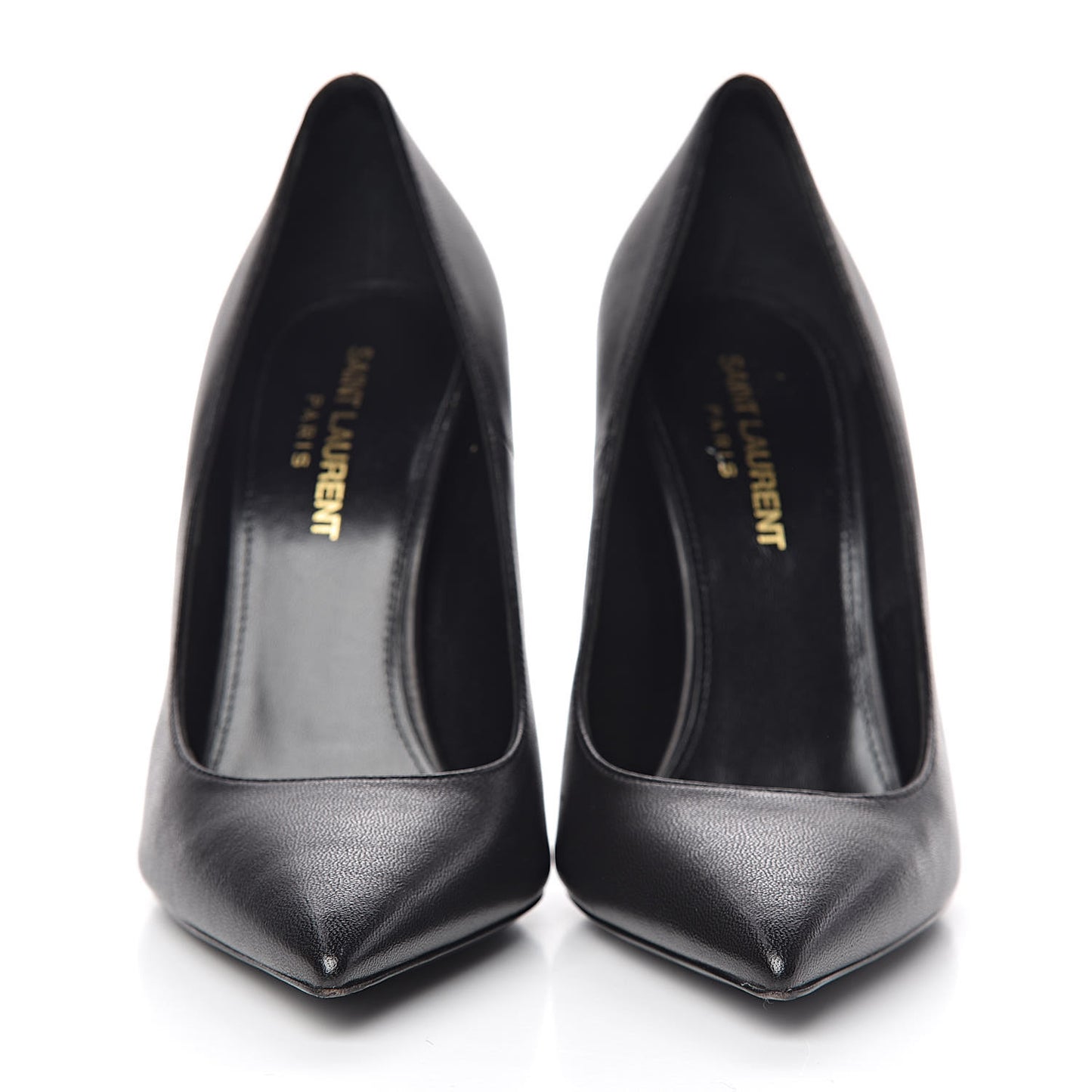 Calfskin Opyum 100 Pumps 36 Black