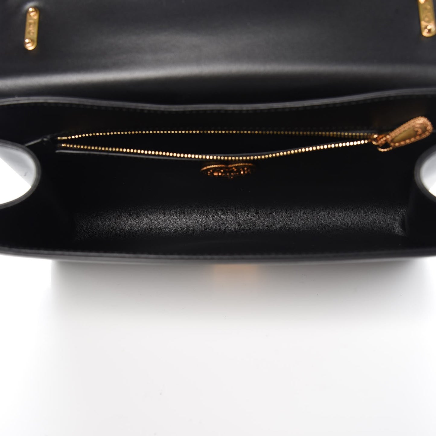 Calfskin Medium Devotion Crossbody Bag Black