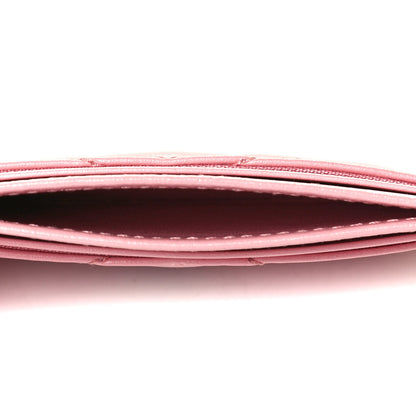 Gucci Calfskin Matelasse GG Marmont Card Holder Wild Rose 4 of 4