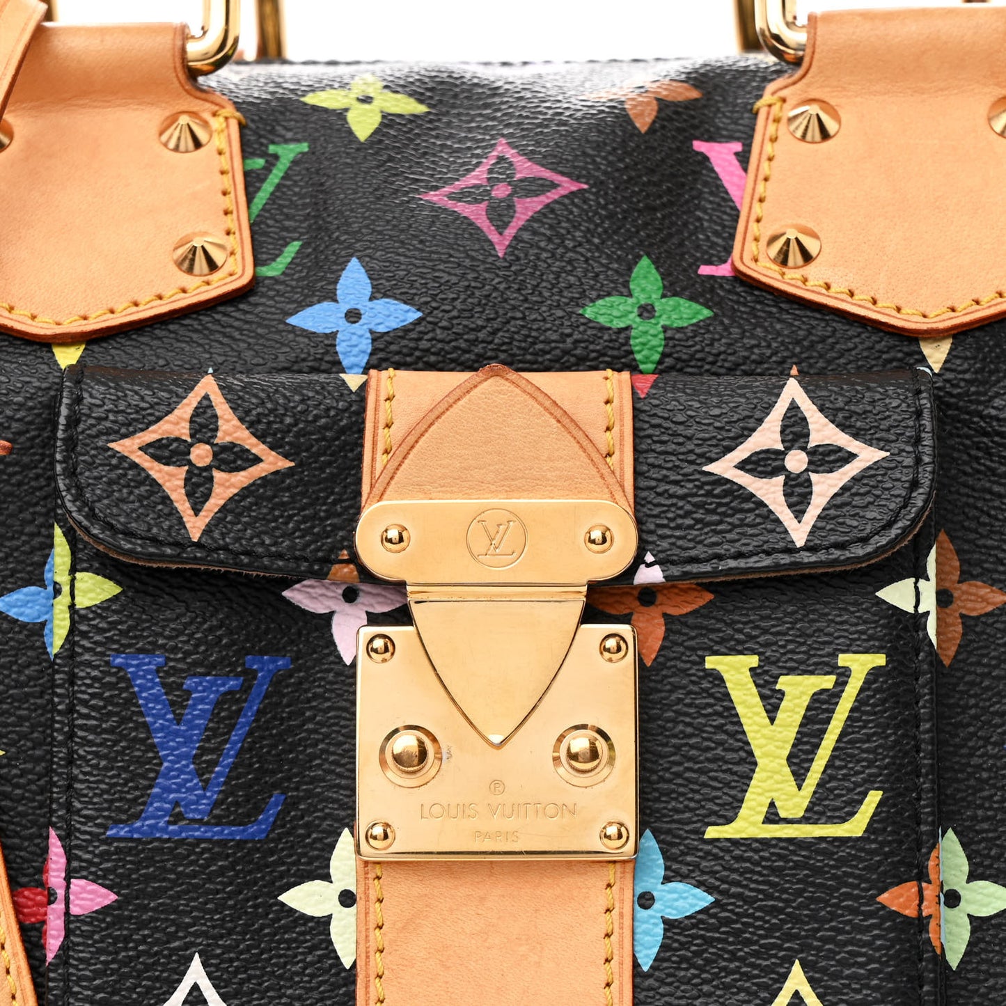 Monogram Multicolor Speedy 30 Black
