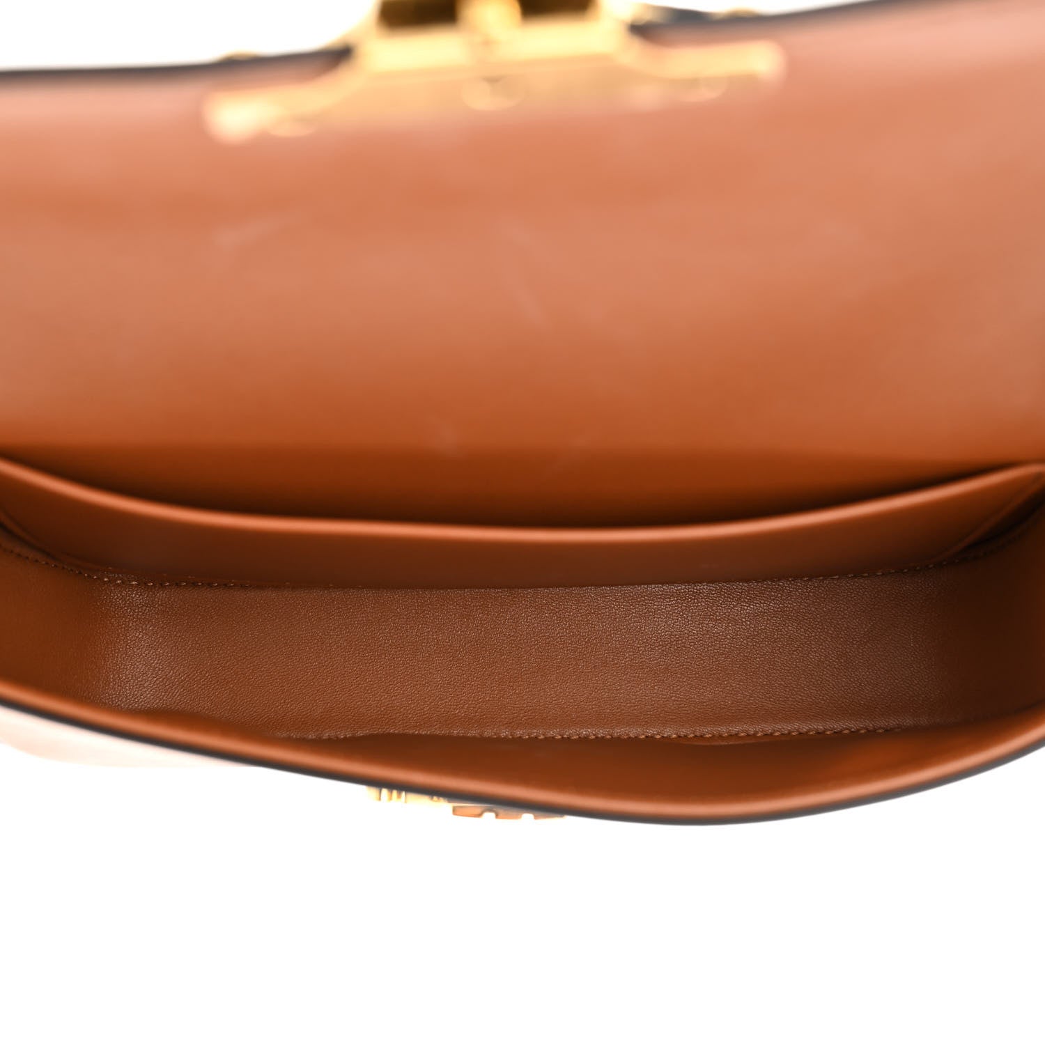 Celine Natural Calfskin Triomphe Shoulder Bag Tan 5 of 13