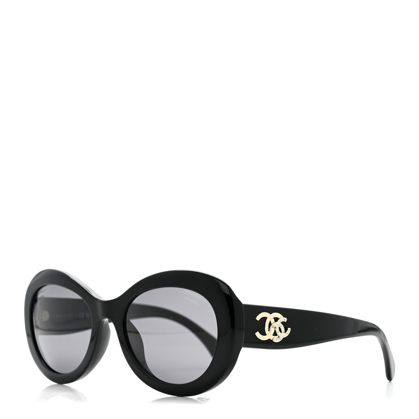 Acetate Polarized CC Sunglasses 5468-B-A Black