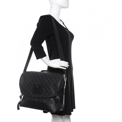 Louis Vuitton Monogram Eclipse Voyager Messenger MM 3 of 17