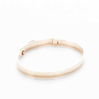 Hermes 18K Yellow Gold PM Collier De Chien Bracelet SH 4 of 5