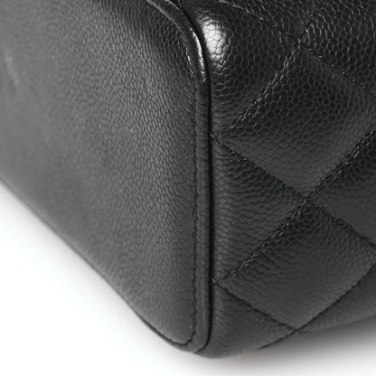 Chanel Caviar Quilted Small Tiny CC Vanity Case With Chain Black 11 of 11