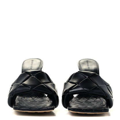 Bottega Veneta Nappa Maxi Intrecciato Lido Mule Sandals 39 Black 3 of 10