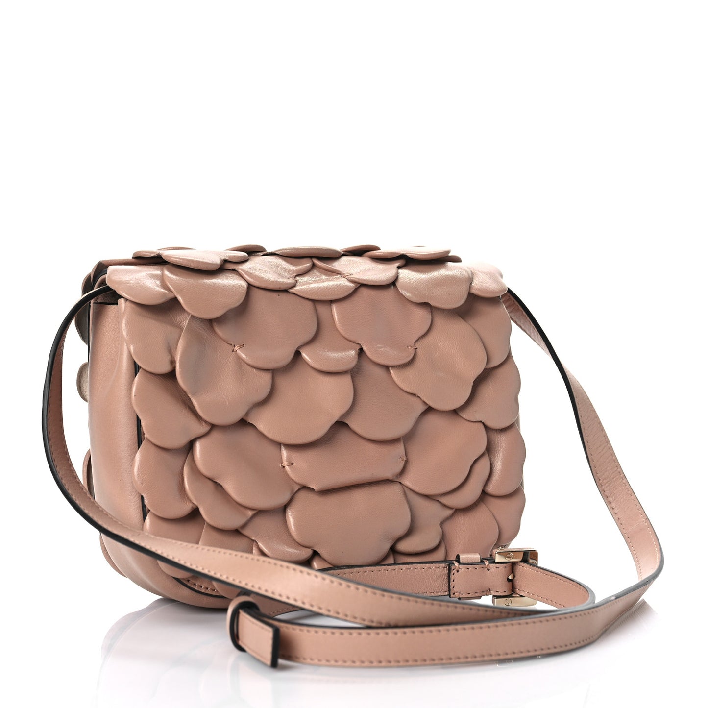 Nappa Atelier 03 Rose Edition Small Flap Crossbody Bag Rose Cannelle