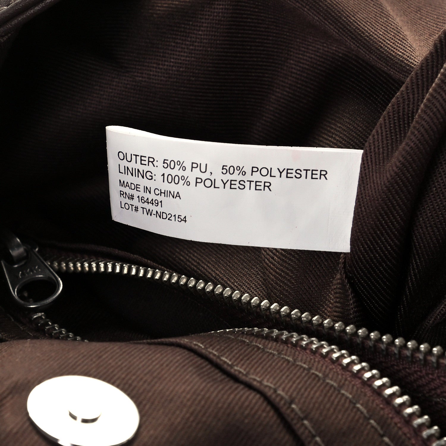 Telfar Vegan Leather Medium Shopping Bag Chocolate 8 of 11