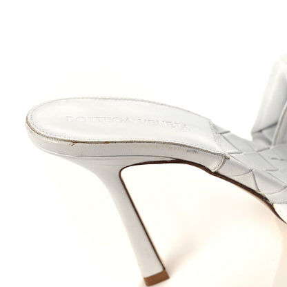 Bottega Veneta Nappa Maxi Intrecciato Lido Mule Sandals 37 Optic White 12 of 14