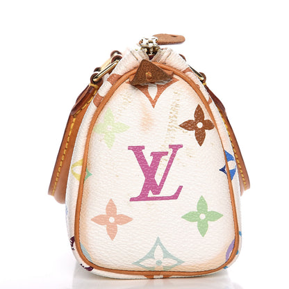 Louis Vuitton Monogram Multicolor Mini Sac HL Speedy White 9 of 13