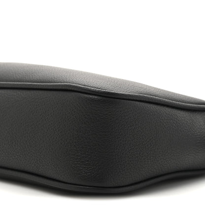 Versace Grained Calfskin Medusa Shoulder Bag Black 8 of 9