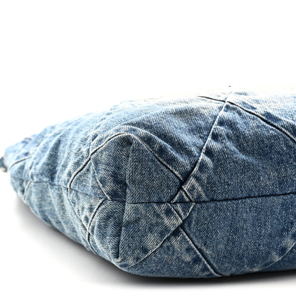 Chanel Denim Quilted Small Chanel 22 Blue 10 of 11