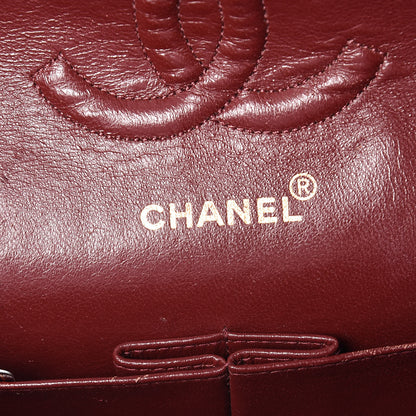 Chanel Lambskin Quilted Medium Double Flap Bag Black 6 of 18
