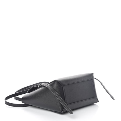 Celine Grained Calfskin Nano Belt Bag Black 4 of 8