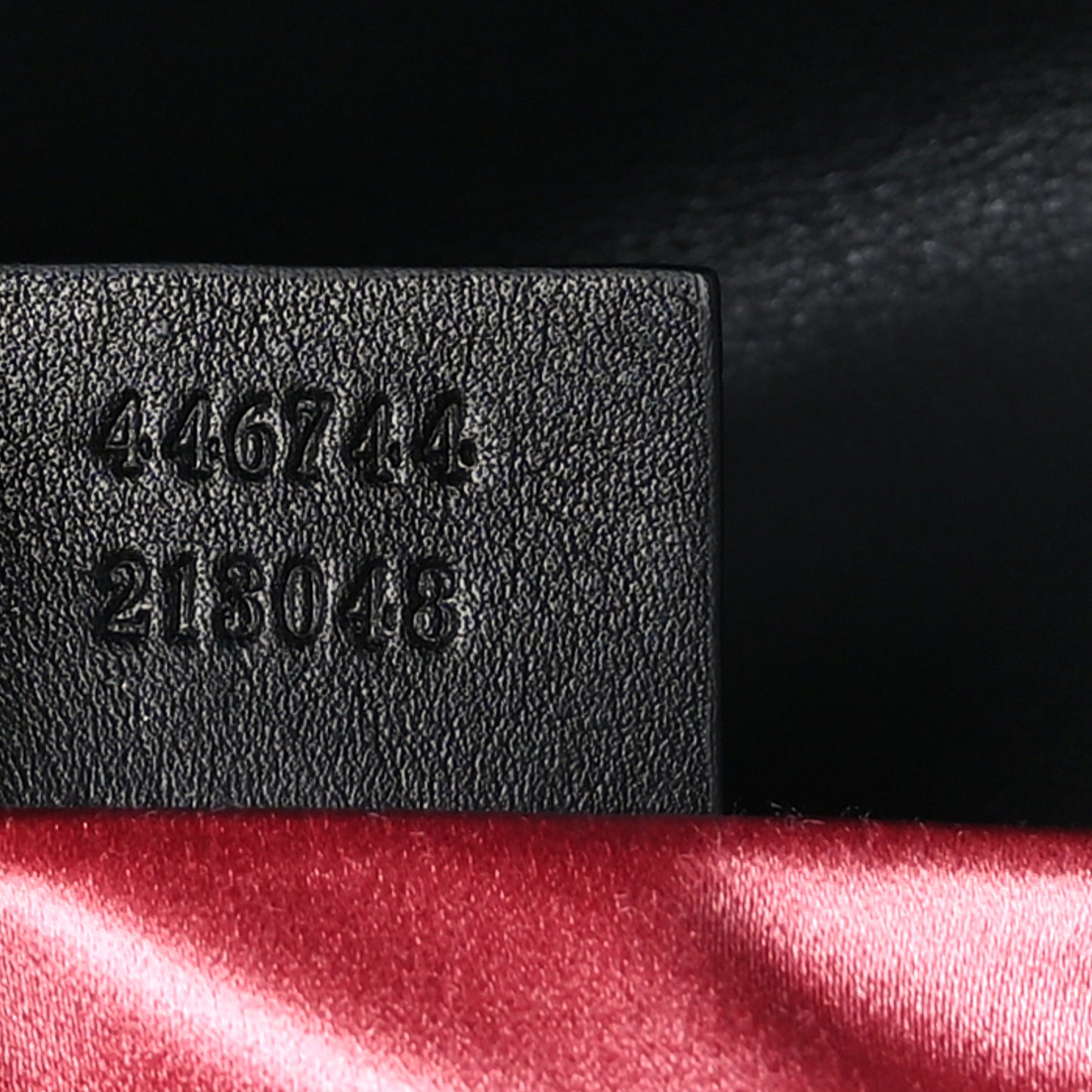 Velvet Matelasse Mini GG Marmont Shoulder Bag Black