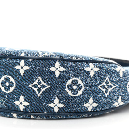 Louis Vuitton Monogram Jacquard Denim Loop Bleu 9 of 9