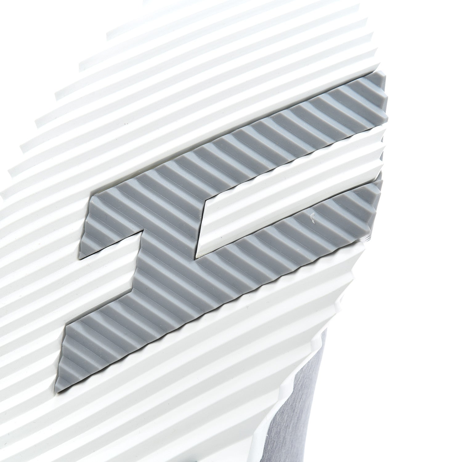 Hermes Technical Canvas Suede Goatskin Mens Bouncing Sneakers 44 Gris White 7 of 8