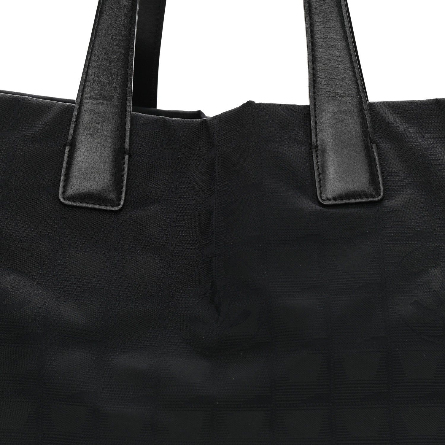 Chanel Nylon Medium Travel Tote Black 7 of 11