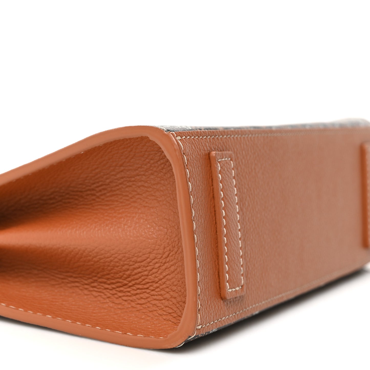 Goyardine Mini Rouette Structure Black Tan