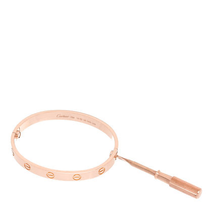 Cartier 18K Pink Gold LOVE Bracelet 16 3 of 5