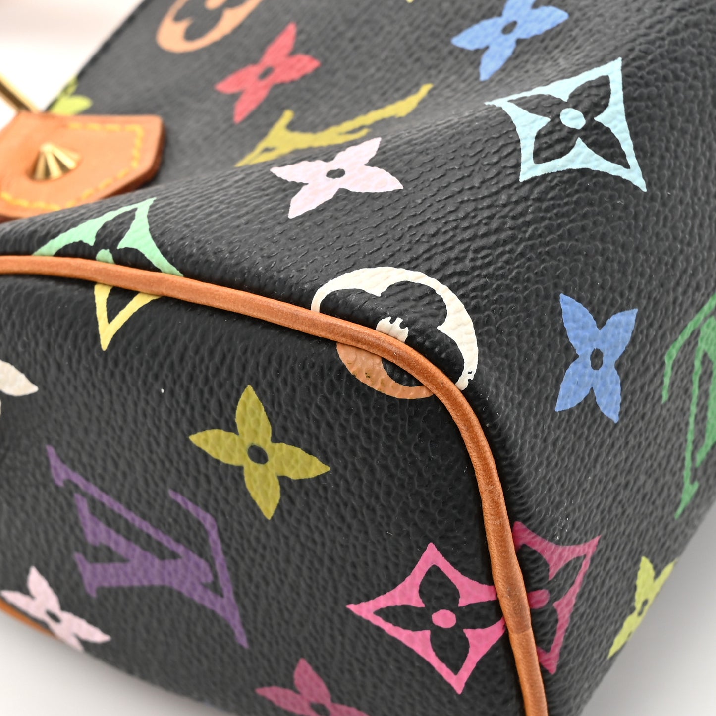 Monogram Multicolor Mini Sac HL Speedy Black