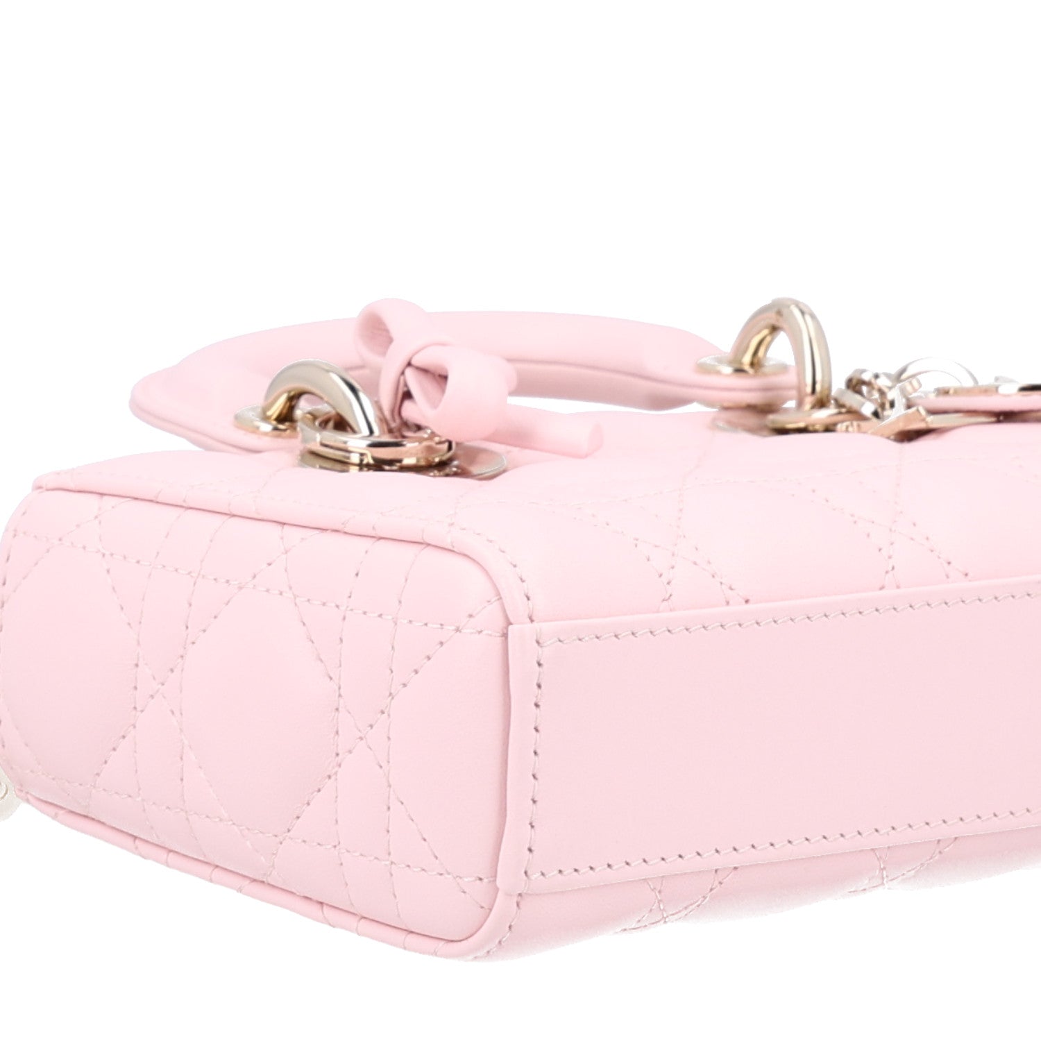 Christian Dior Lambskin Cannage Mini Lady D-Joy Soupir Pink 8 of 9