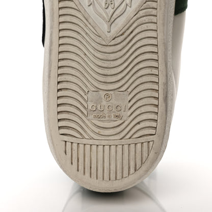 Gucci Calfskin Web GG Apple Embroidered Womens Ace Sneakers 39.5 White 6 of 8