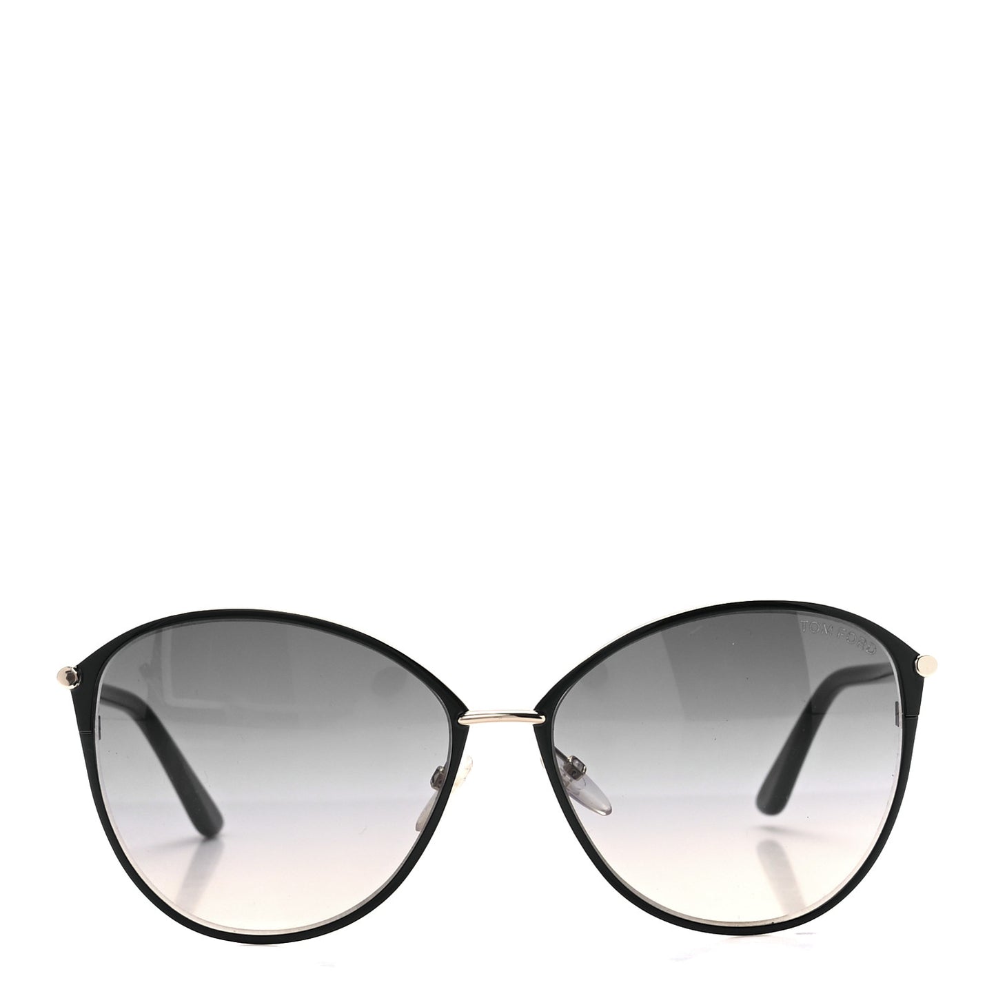 Penelope Vintage Round Sunglasses TF320 Black