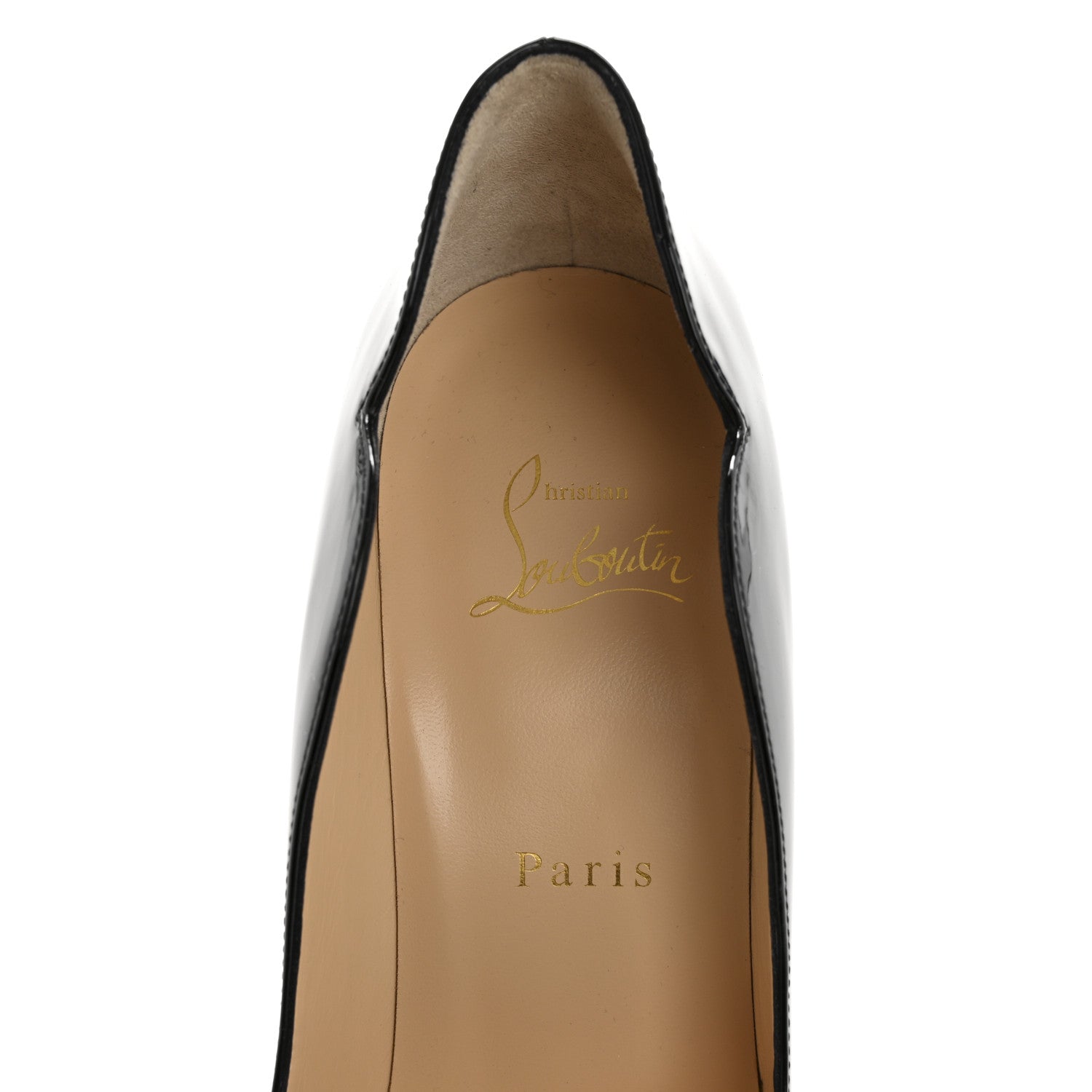 Christian Louboutin Patent Hot Chick 100 Pumps 39 Black 8 of 8