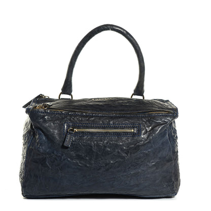 Givenchy Tumbled Sheepskin Medium Pandora Navy 1 of 13