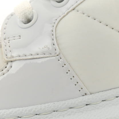 Christian Dior Nylon Fabric Womens D-Player High Top Sneakers 36 White Black 10 of 12