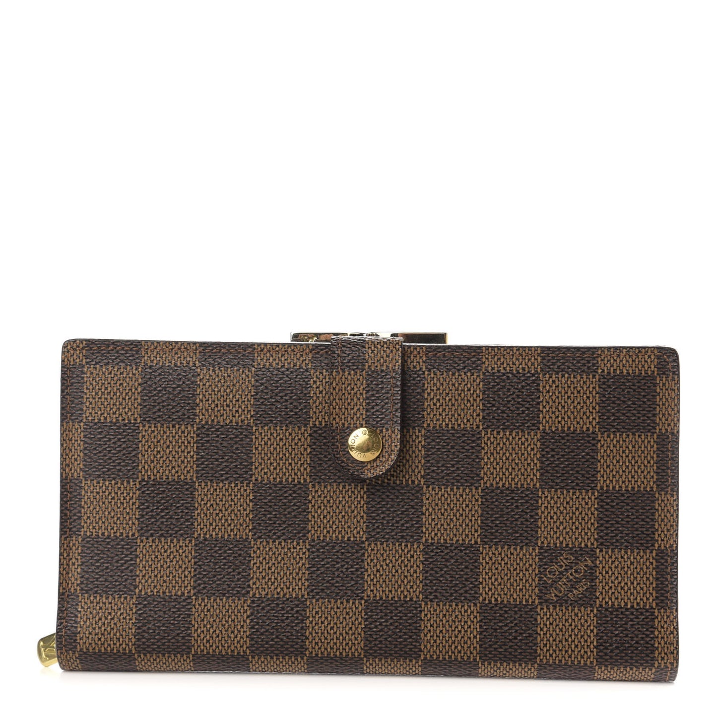 Damier Ebene Continental French Purse Wallet