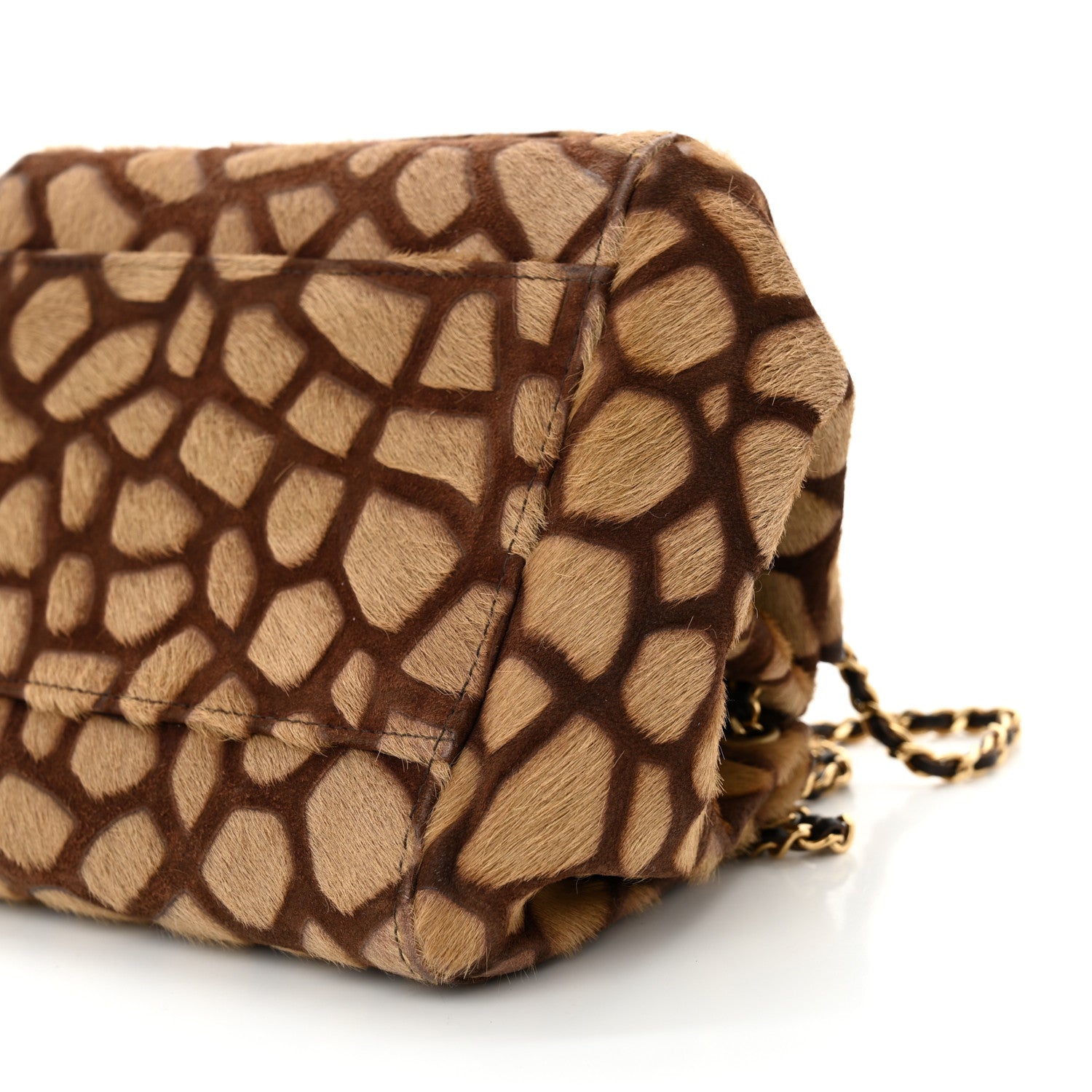 Chanel Pony Hair Reissue 2.55 Accordion Flap Brown 11 of 14