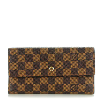 Louis Vuitton Damier Ebene Porte Tresor International Wallet 1 of 7