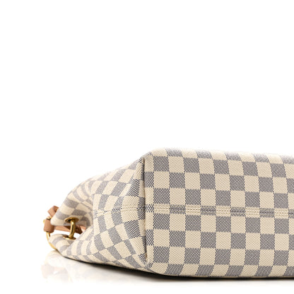 Louis Vuitton Damier Azur Graceful PM Rose Ballerine 8 of 10