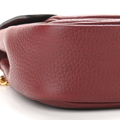Mulberry Heavy Grained Calfskin Darley Satchel Crimson 8 of 10