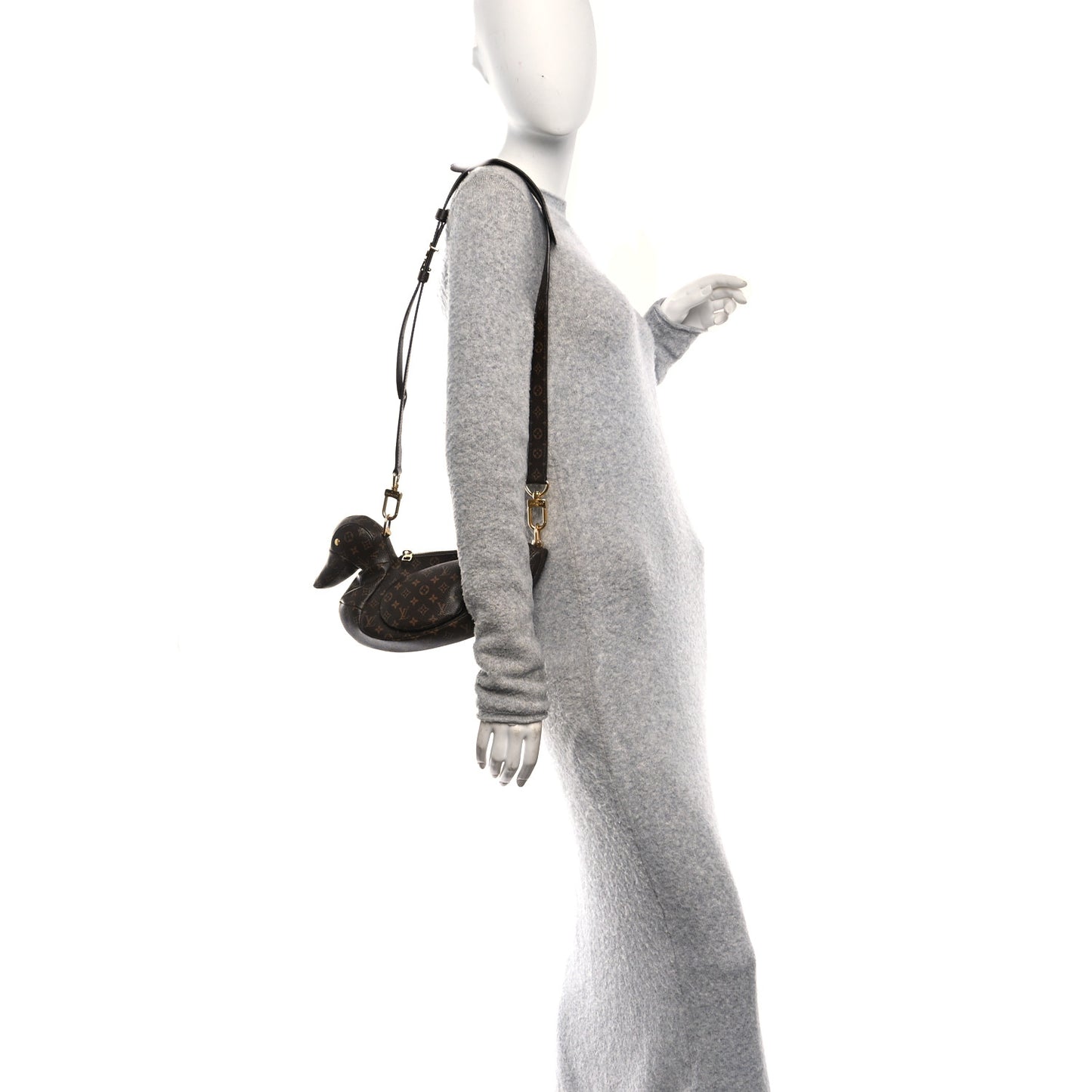 X NIGO Monogram Duck Bag