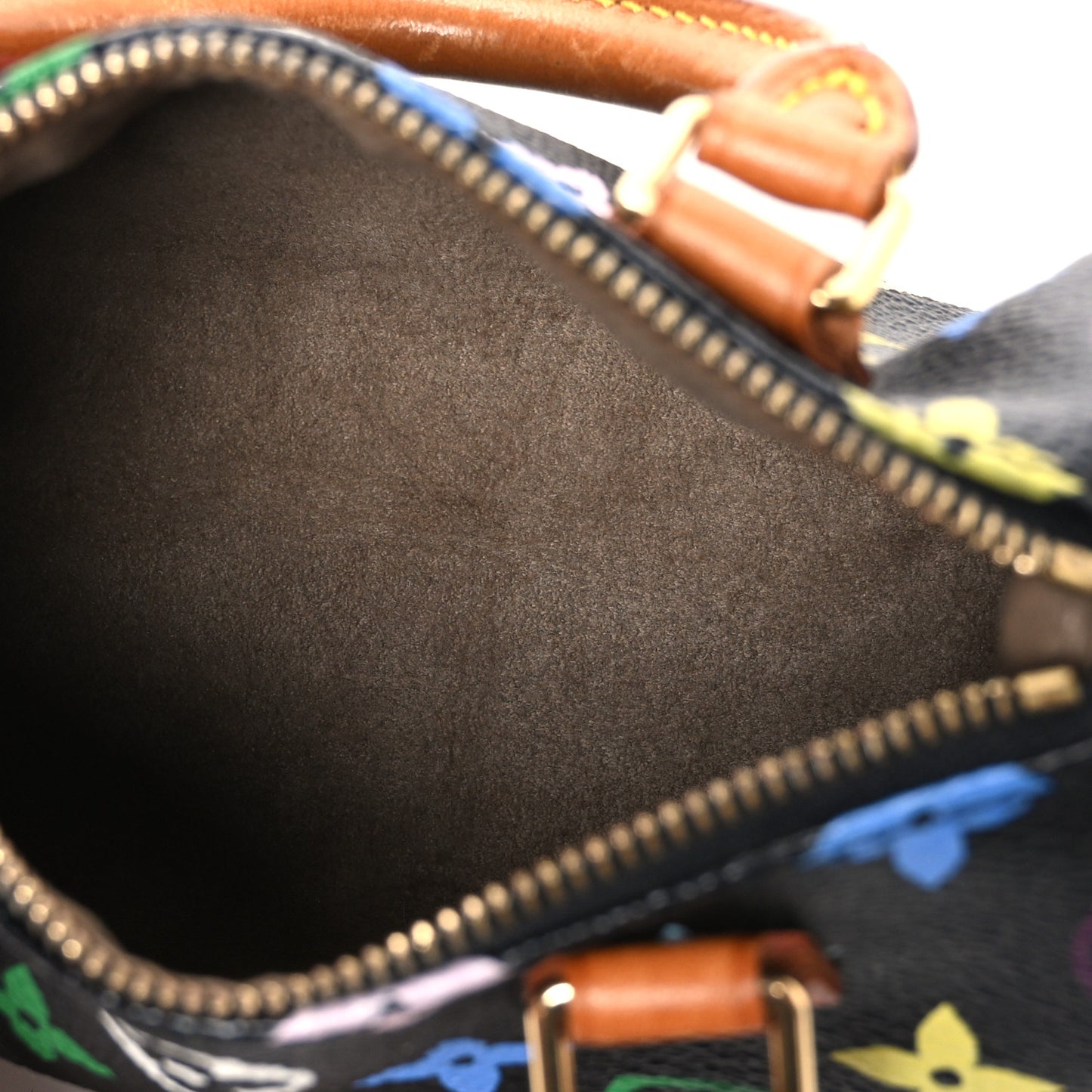 Monogram Multicolor Mini Sac HL Speedy Black